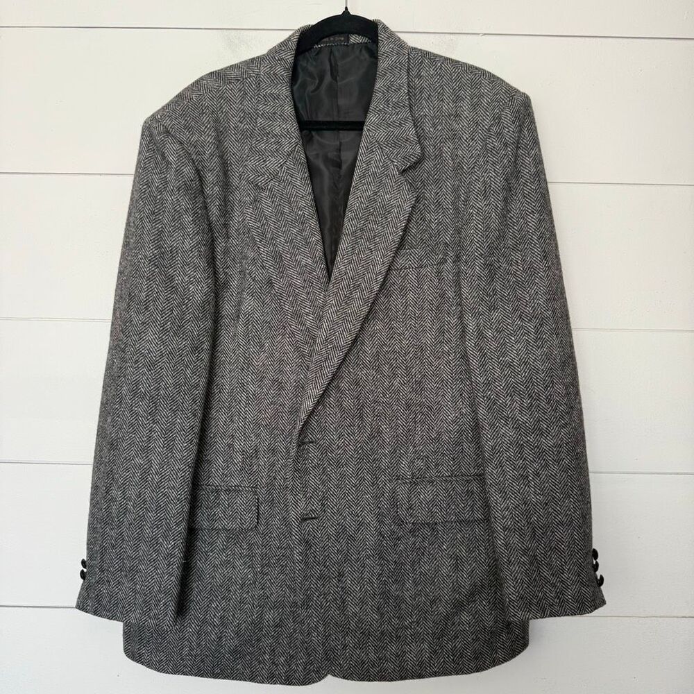 Members Only Men’s 46R 100% Wool Suit Jacket Blazer